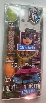 Monster High Create A Monster Design Lab Nocturnal Add-On NIP • $24.99