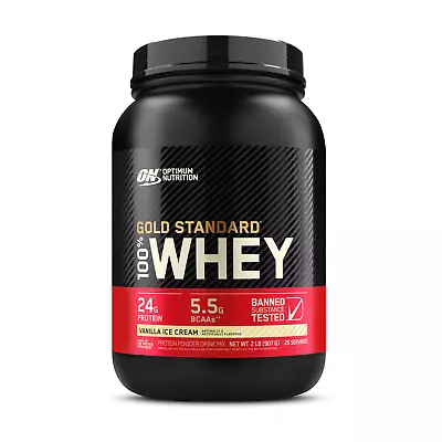 Optimum Nutrition On Gold Standard 2lb Whey Protein Concentrate Isolate Wpi Wpc • $74.95