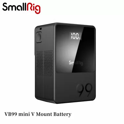 $279 • Buy SmallRig VB99 V Mount Battery(99W)14.8V 6700mAh V Lock Battery For Camera-3580