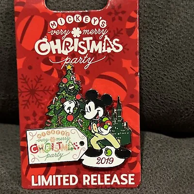 Disney Pin - 2019 Mickey’s Very Merry Christmas Party - Mickey Mouse • $29.75