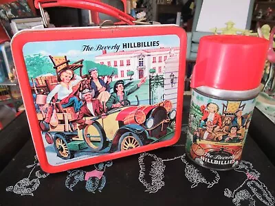 Vintage 1963 Aladdin TV's THE BEVERLY HILLBILLIES METAL LUNCHBOX  Lunch Box • $112.50