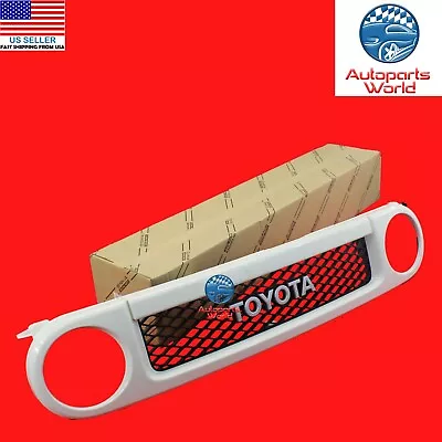 Genuine Oem Toyota Fj Cruiser Ultimate Edition White Front Grille 53100-35b20 • $275.50