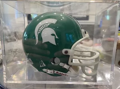 Michigan State University Mini Helmet Plus Acrylic Box  • $35