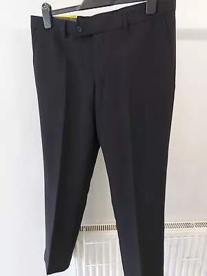 Mens Black Thomas Nash Trousers. 36w 29l. Bnwt. • £8