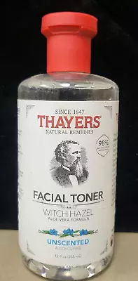 Thayers Witch Hazel Unscented 12 Fl Oz • $11.99