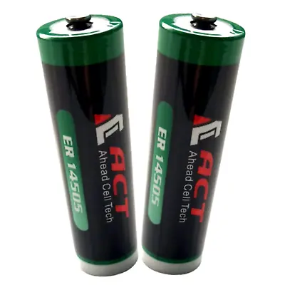 £10.96 • Buy ER14505 Batteries X2 LS14505 AA Size 3.6v 2700 MAh  Battery ACT UK