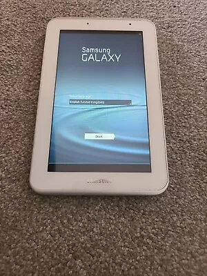 Samsung Galaxy Tab 2  7.0 GT-P3110 8GB Wi-Fi White *read Description* • £22