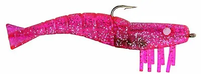 DOA Shrimp Bait 1/4-Ounce Pink Glitter • $9.27