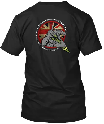 EOD Bomb Disposal Wolf Design Tee T-Shirt Made In The USA Size S To 5XL • $21.59