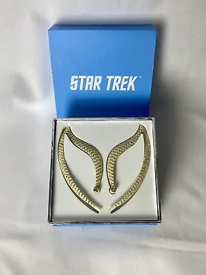 £31.46 • Buy STAR TREK Cosplay Cuff Earrings Vulcan Ears Spock Elf Costume Bling