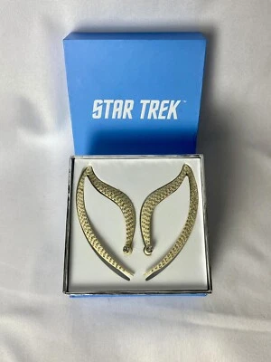 £31.46 • Buy STAR TREK Cosplay Cuff Earrings Vulcan Ears Spock Elf Costume Bling