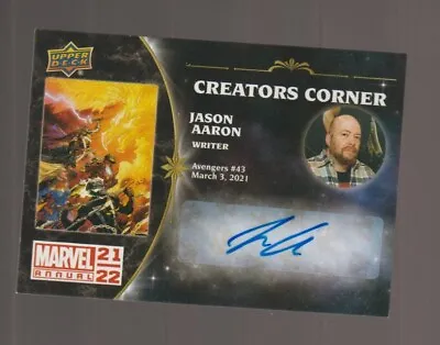 Marvel Annual 2021-22 Creators Corner CC-JA Jason Aaron • $19.60