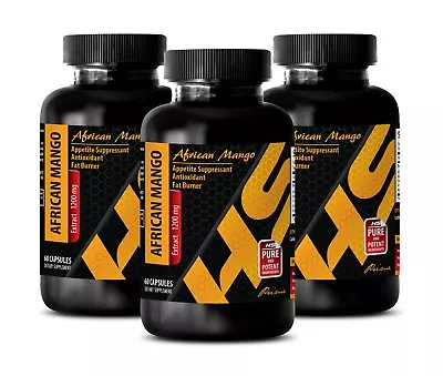 Appetite Control  AFRICAN MANGO EXTRACT 1200mg  Natural Appetite Control -3 Bot • $50.40