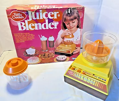 Vintage 1979 Betty Crocker Juicer Blender Kenner Complete In Original Box • $24.99