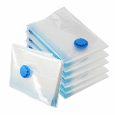 $6.55 • Buy Original New 5x Jumbo Seal Compressed Vacuum Bag Storage Organizer Space Saver