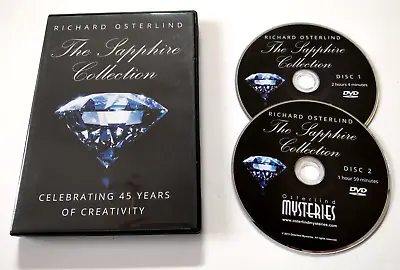 THE SAPHIRE COLLECTION By Richard Osterlind - 2 Disc Mentalism Magic Trick DVD • £24.99
