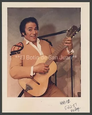 Vintage Press Photo / Opera Baritone - Pablo Elvira / Puerto Rico 1987 #1 • $14.95