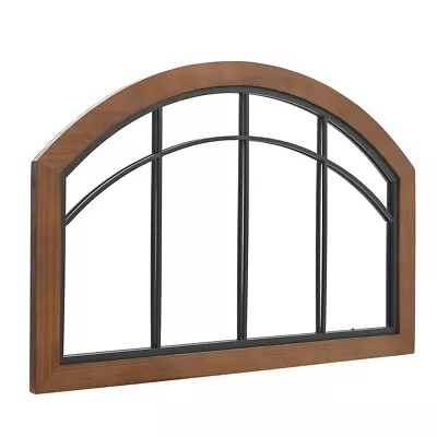 Large Arched Metal Frame Wall Mounted Vintage Window Mirrors In/Outdoor Garden • £59.95