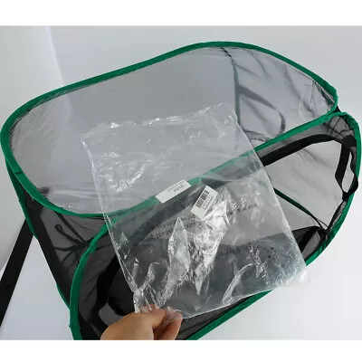 Butterfly Habitat Cage Enclosure Pop-up Collapsible Mesh Cage Caterpillars ZhHfK • $22.19