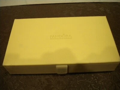 $10 • Buy Pandora Medium Size Jewellery Case Beige Leather