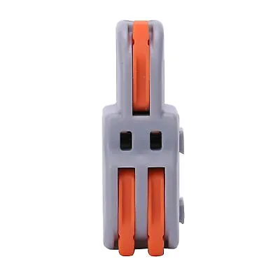(Orange)2 To 1 Wire Splice Connector 1 To 2 Lever Wire Connector IDC • £10.14