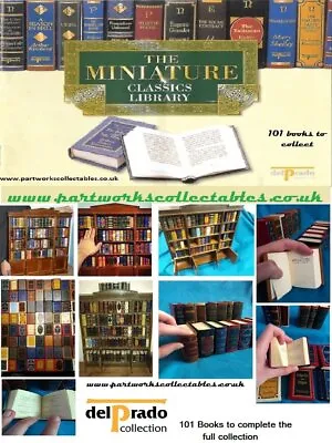Del Prado Miniature Books Classics Library • £7.99