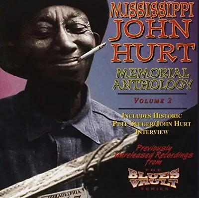 Hurt Mississippi John - Memorial Anthology Vol 2 - Hurt Mississippi John CD TSVG • £18.49