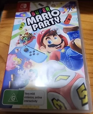 Nintendo Switch Game Super Mario Party Case Only No Game • $15