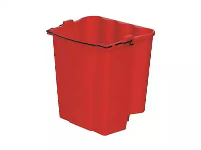 Rubbermaid Commercial Products WaveBrake® 18 QT Dirty Water Bucket Red • $27.69