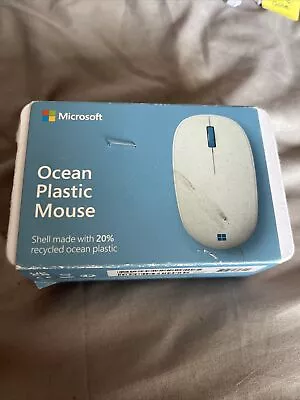 Microsoft Modern Ocean Plastic Mouse White I38-00016 White  • £15