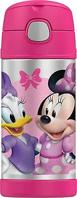 $34.99 • Buy Thermos FUNtainer Vacuum Insulated Drink Bottle 355ml Disney Minnie Mouse
