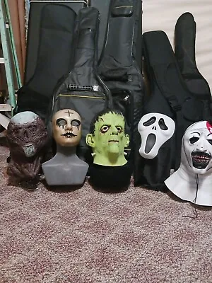 Halloween Mask Lot • $42.99