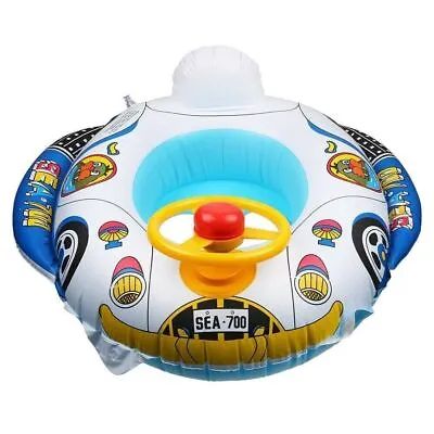 Kids Toy Water Inflatable Car Baby Ring Toddler Swimming Pool Float Seat Boat • £4.70