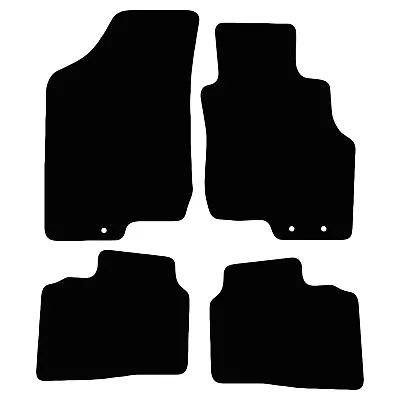 For Hyundai I30 2009 - 2012 Tailored Black Car Floor Mats Carpets 4pc Set 3 Hole • £13.99