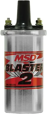 8200msd Ignition Coil - Blaster 2 Series - Ballast Resistor - Chrome • $68.97