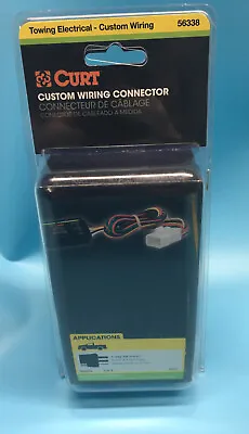 Curt T-Connector Custom Wiring Harness 56338 Fits 16-23 Mazda CX-9 • $31.99