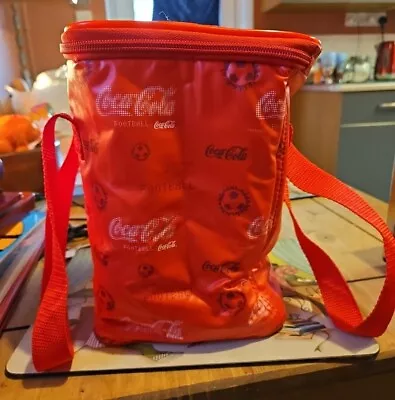 Coca-Cola Cooler Bag Football 1989 • £15