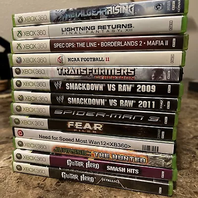 Xbox 360 Game Lot Of 13 Great Shape Ships Fast!! • $240