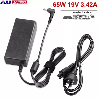 For Acer Swift 3 SF314-51 Laptop 65W AC Adapter Charger Power Supply 3.0*1.0mm • $18.78