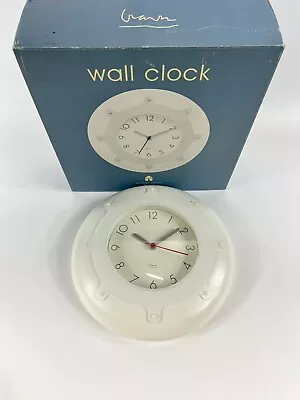 Clock Vintage Michael Graves  1999 Nautical Beachy Design  Acrylic  NEW • $22.99