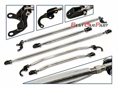 96-00 Civic C-Pillar Strut Tower Tie Arm Bar 5 Pcs JDM • $129.99