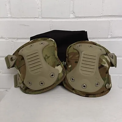 £45 • Buy BRITISH ARMY PROXON XRD MTP CAMO KNEE PADS WITH CARRY BAG - British Army 