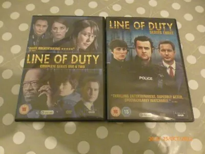 Line Of Duty - Series 1-3  (Complete   6 DVD's) • £5.99