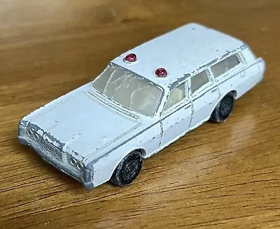 Matchbox Superfast Vintage 1971 White # 55 Mercury Police Car - England • $5.99