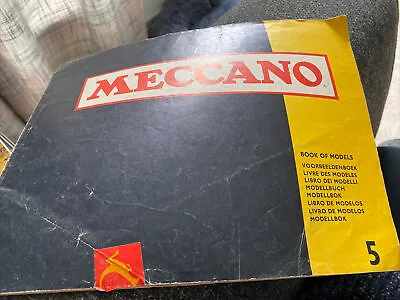 1974 MECCANO  Book Of Models  5 Used Condition • £5.50