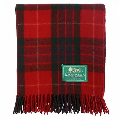The Scotland Kilt Company Picnic Travel Rug Throw Wool Tartan Scottish • £40