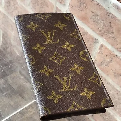 Vtg Louis Vuitton Checkbook Cover Authentic Saks Fifth Avenue • $129