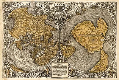 MP71 Vintage 1531 Historical Antique Old World Map Chart Poster Print A1/A2/A3 • £6.95