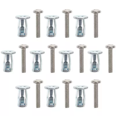 £4.77 • Buy 10pcs Nuts Hollow Door Anchor Expansion Nut Jack Nut With Screw Jack Fixing Nut