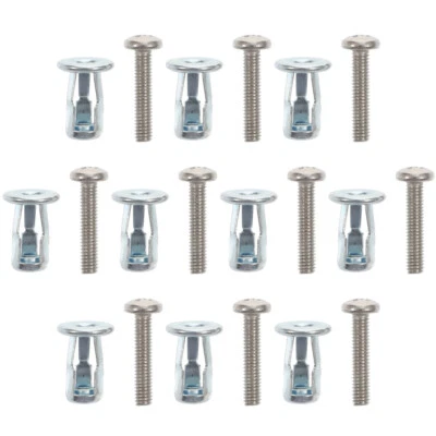 £4.77 • Buy 10pcs Nuts Hollow Door Anchor Expansion Nut Jack Nut With Screw Jack Fixing Nut